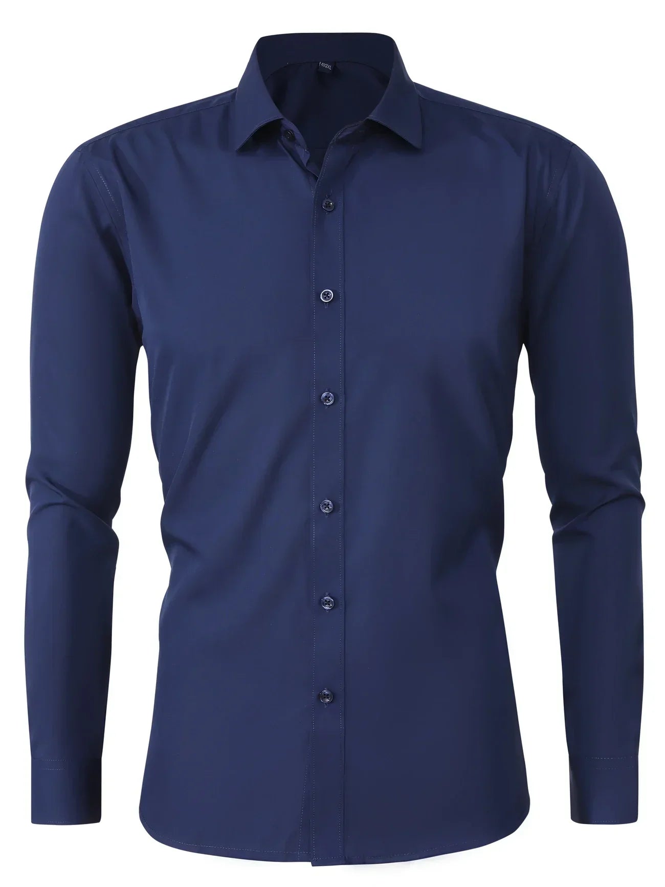 Alva™ | Elegant langærmet skjorte med knapper