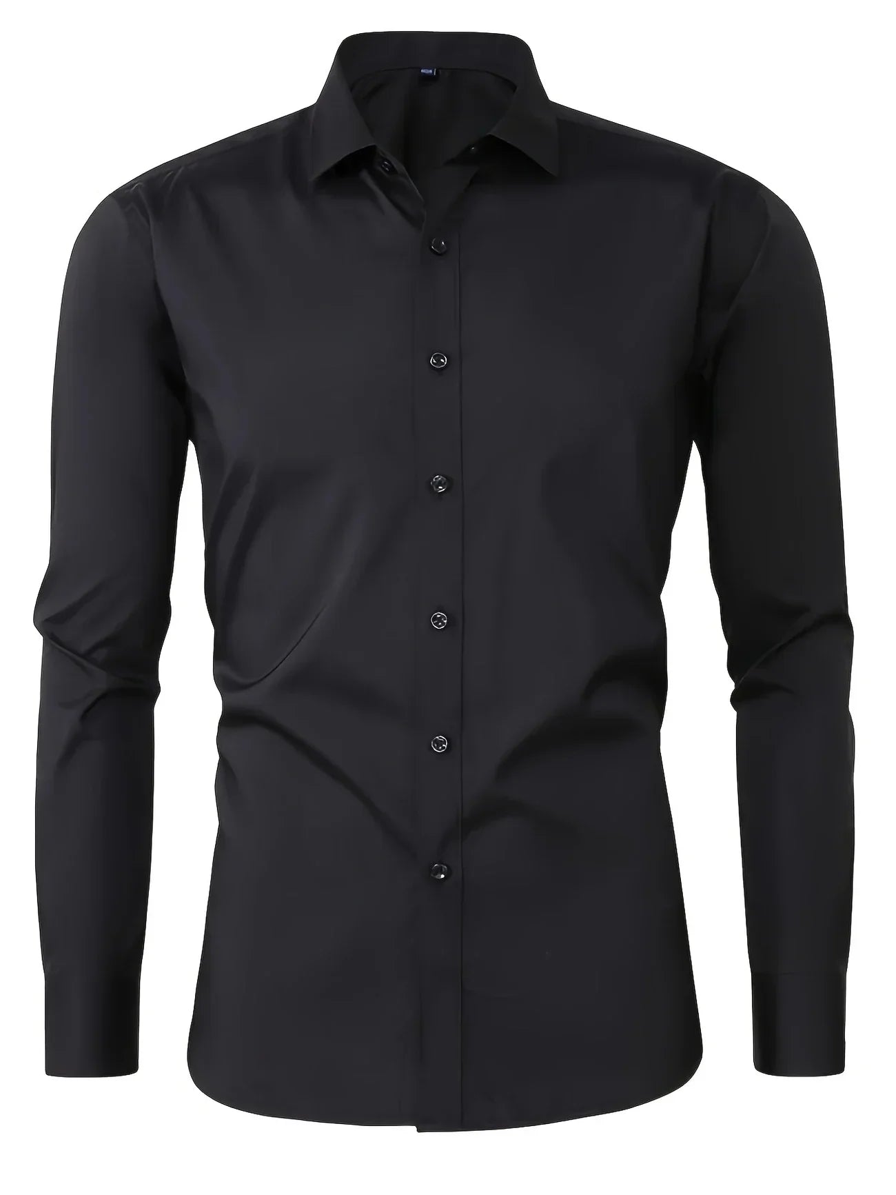 Alva™ | Elegant langærmet skjorte med knapper
