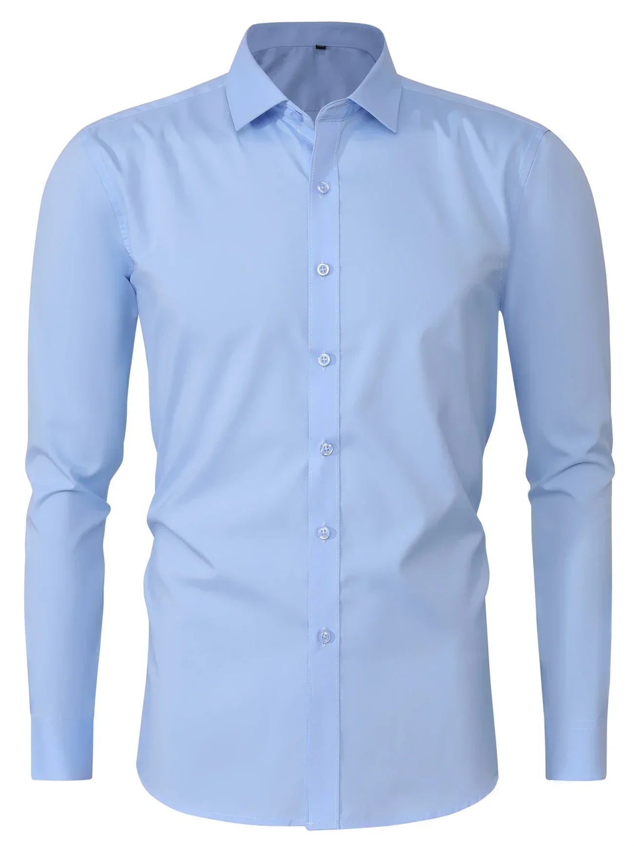 Alva™ | Elegant langærmet skjorte med knapper
