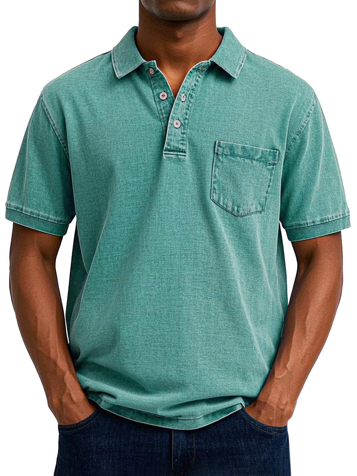 Alva™  | Vintage Casual Polo Shirt til Mænd