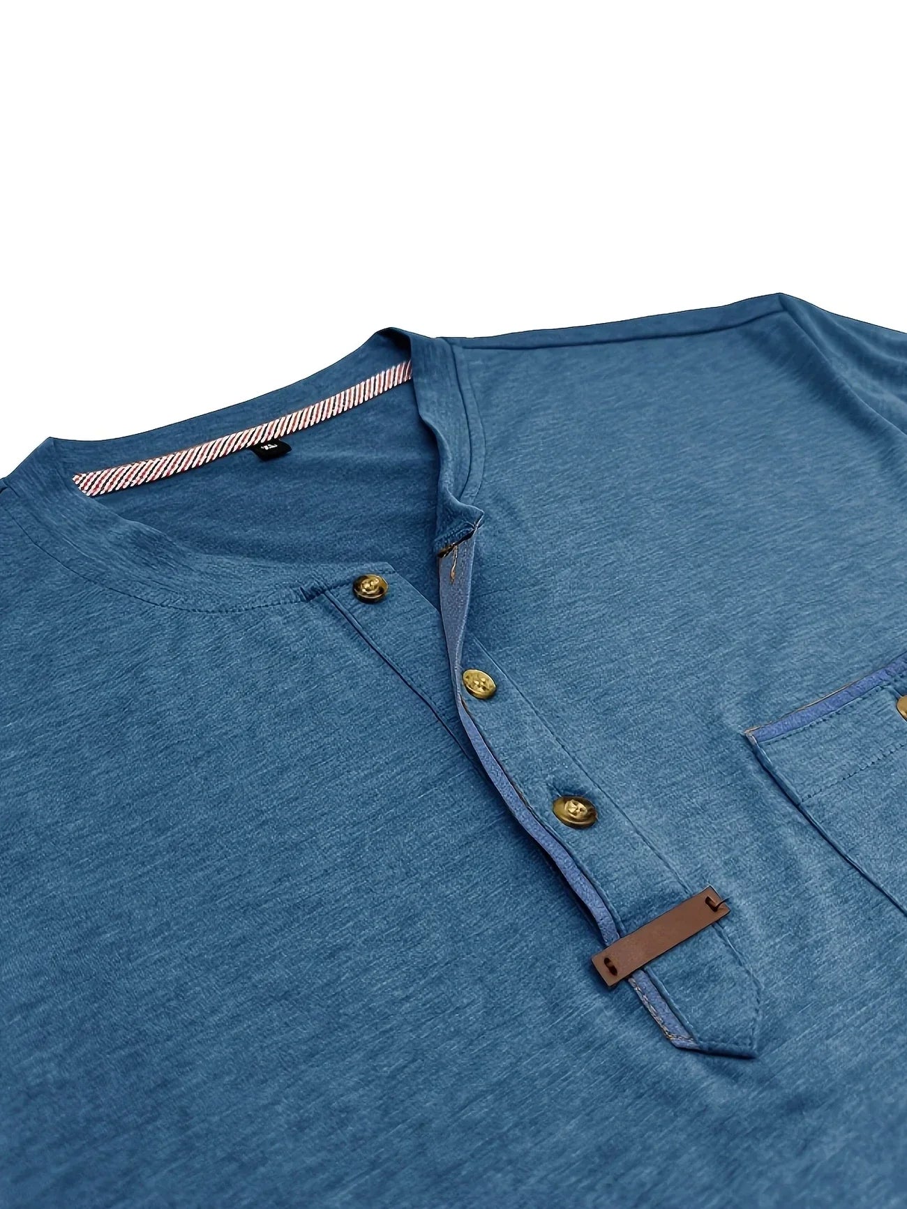 Alva™ | Elegant T-shirt med rund hals og lomme