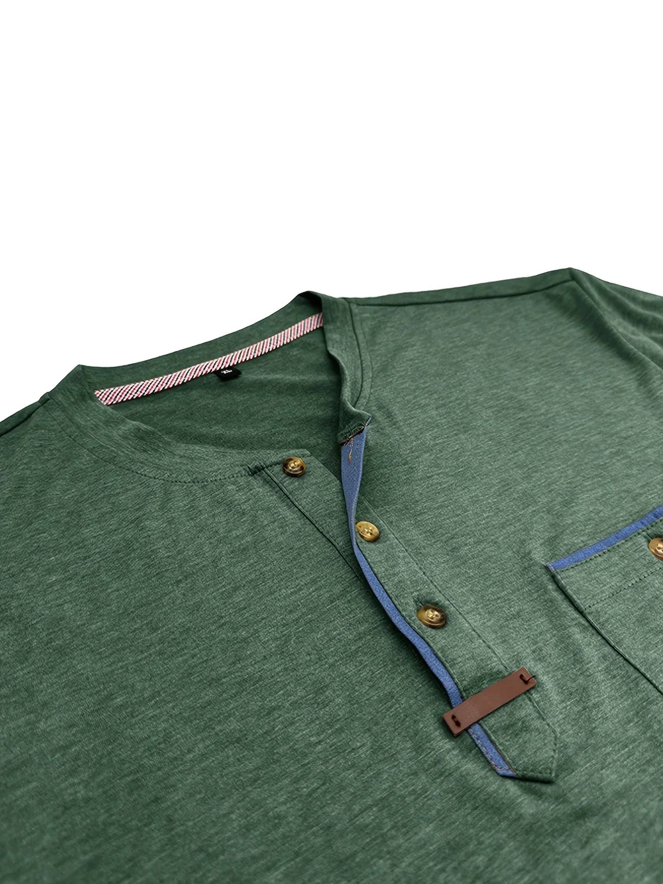 Alva™ | Elegant T-shirt med rund hals og lomme