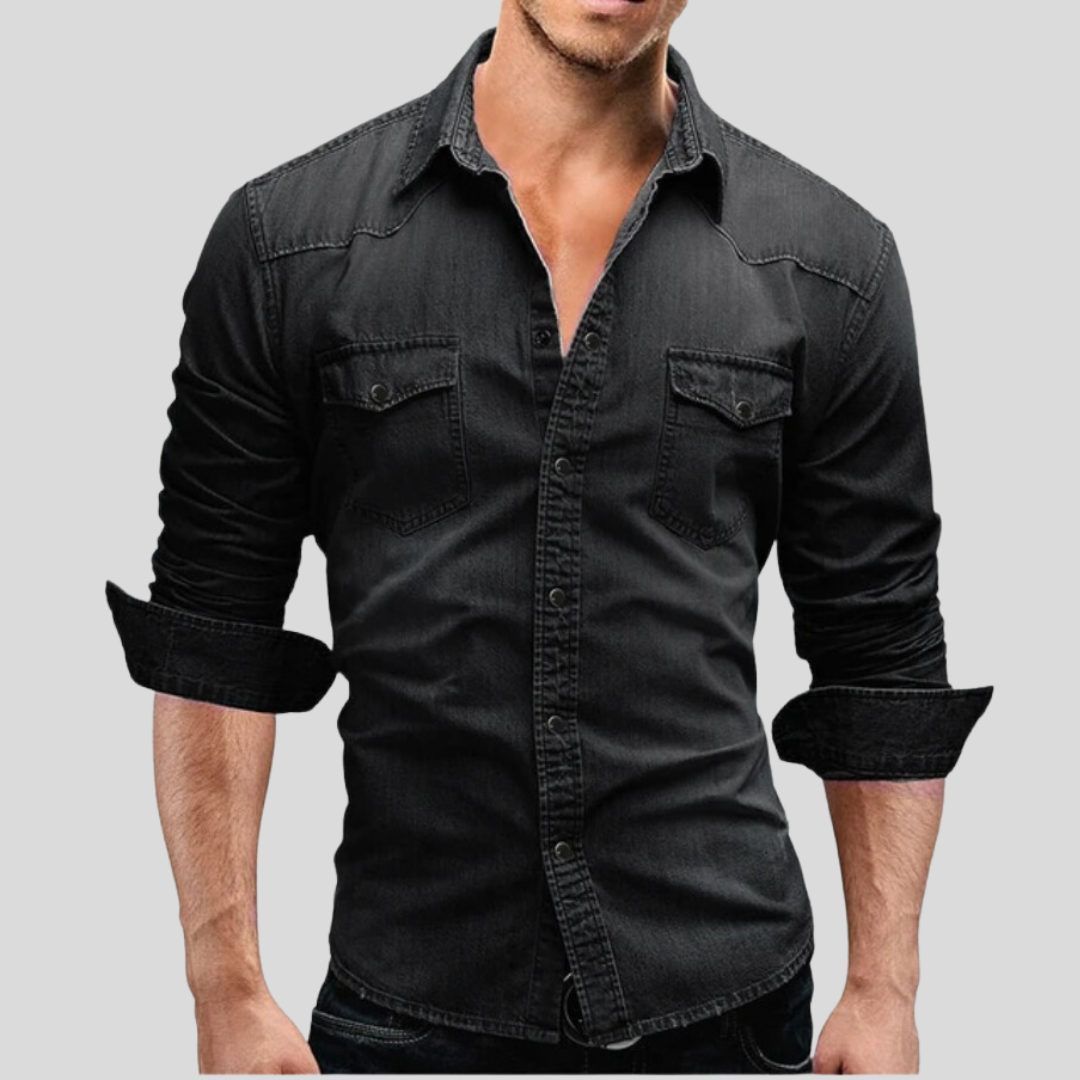 Alva™ - Moderne denimskjorte