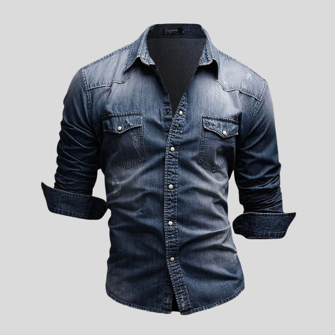 Alva™ - Moderne denimskjorte