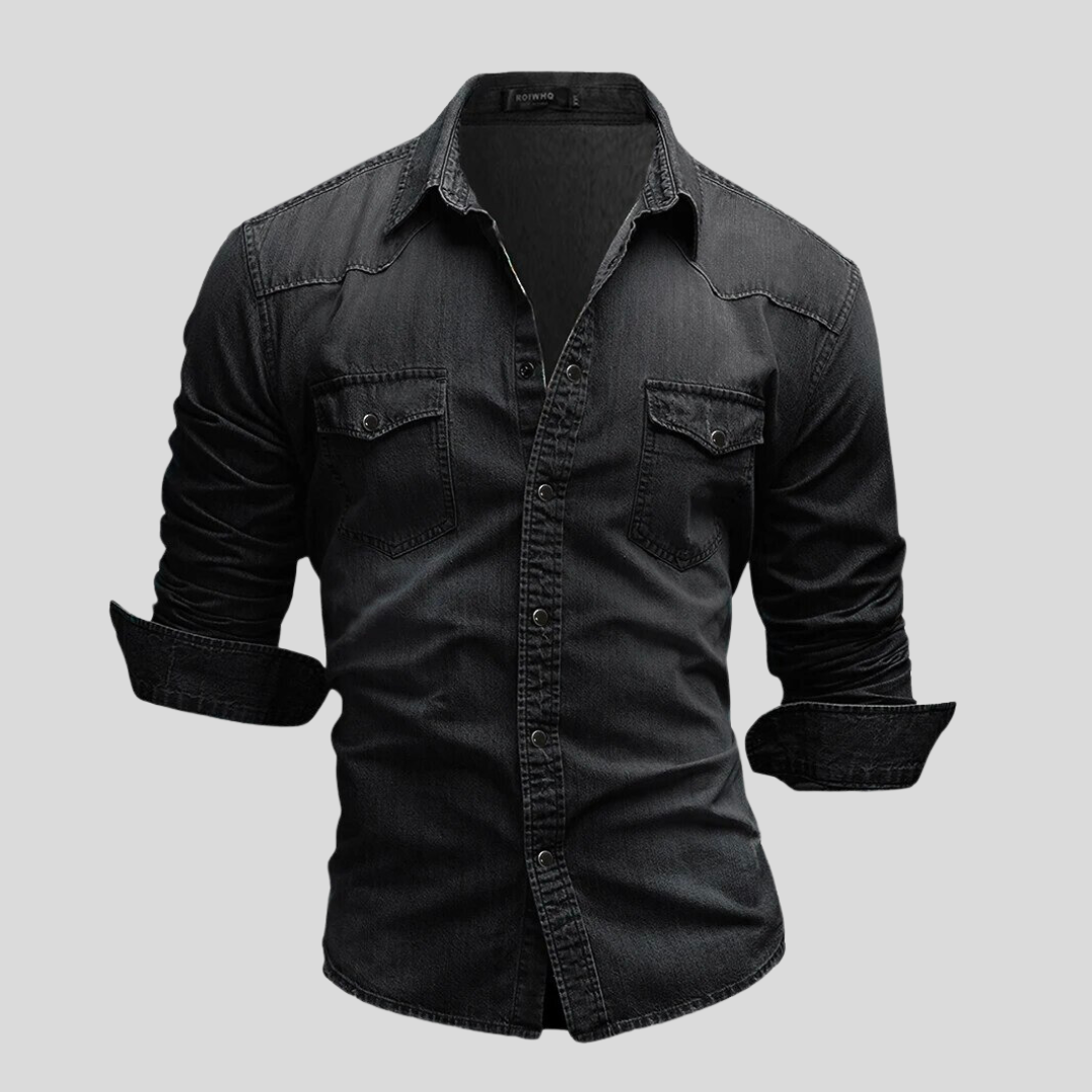 Alva™ - Moderne denimskjorte