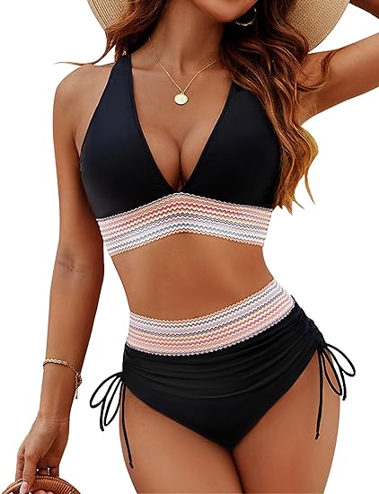 Chloe | Shaping Bikini med høj talje og push-up støtte