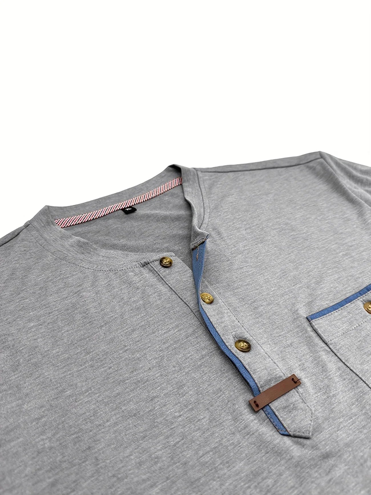 Alva™ | Elegant T-shirt med rund hals og lomme