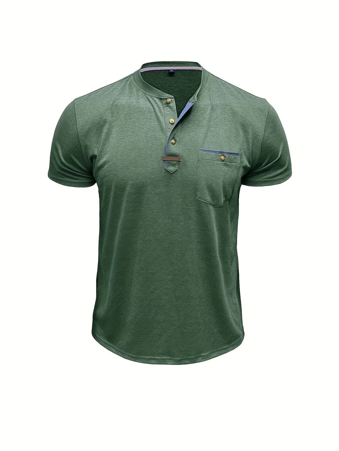 Alva™ | Elegant T-shirt med rund hals og lomme
