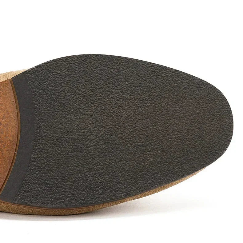 Suède Loafers Heren Navy Blue Klassieke Instappers all