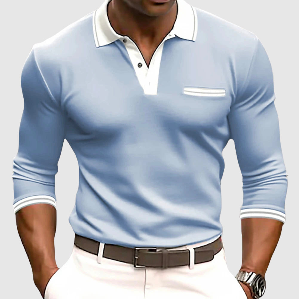 Alva™ - Skjorte med elegante kontrastdetaljer