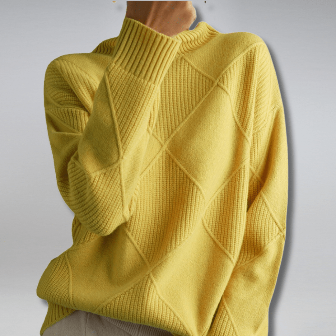 Abigail - Blød turtleneck sweater