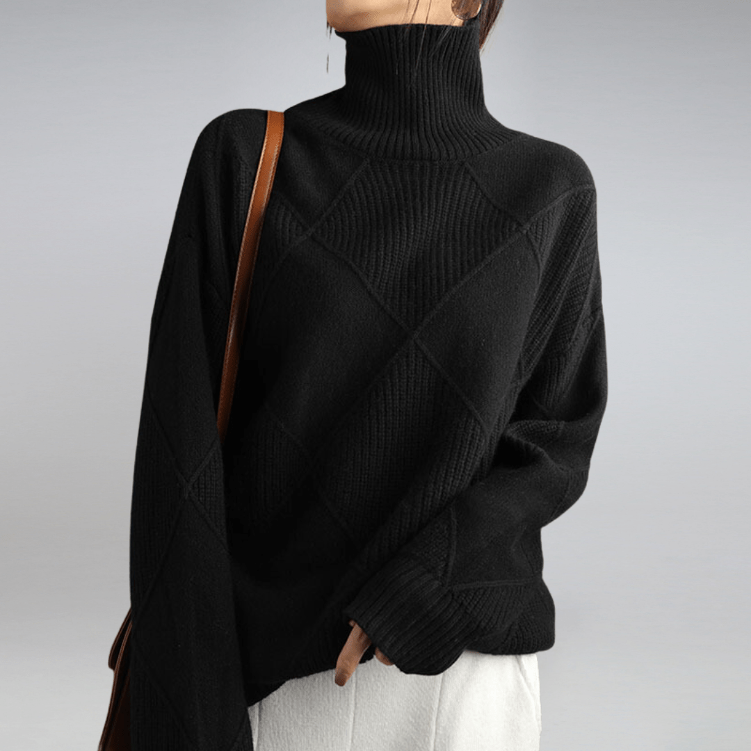 Abigail - Blød turtleneck sweater