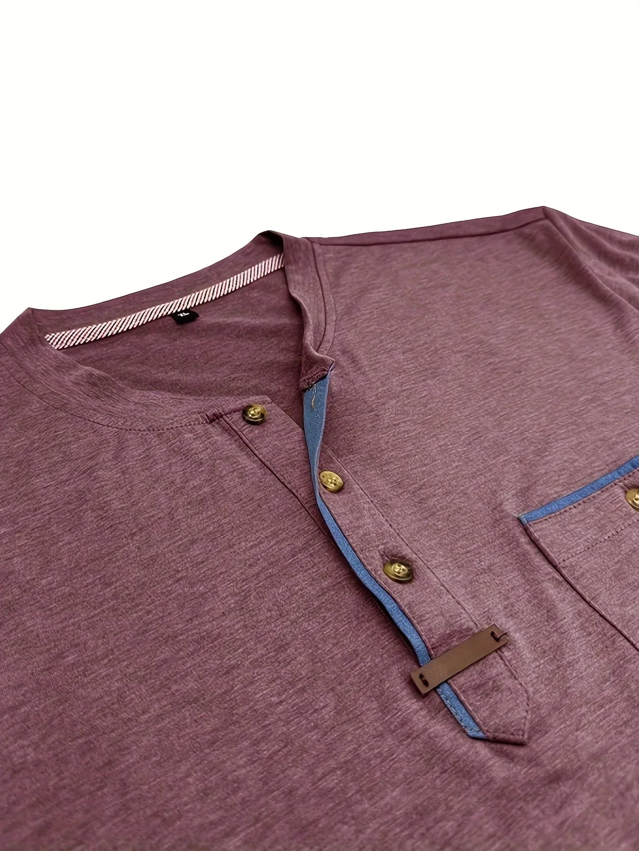 Alva™ | Elegant T-shirt med rund hals og lomme