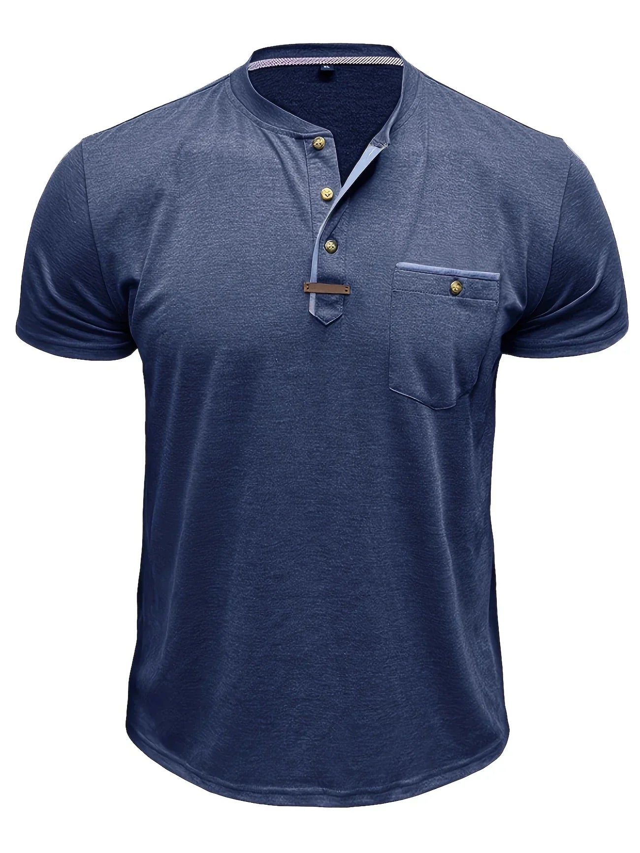 Alva™ | Elegant T-shirt med rund hals og lomme