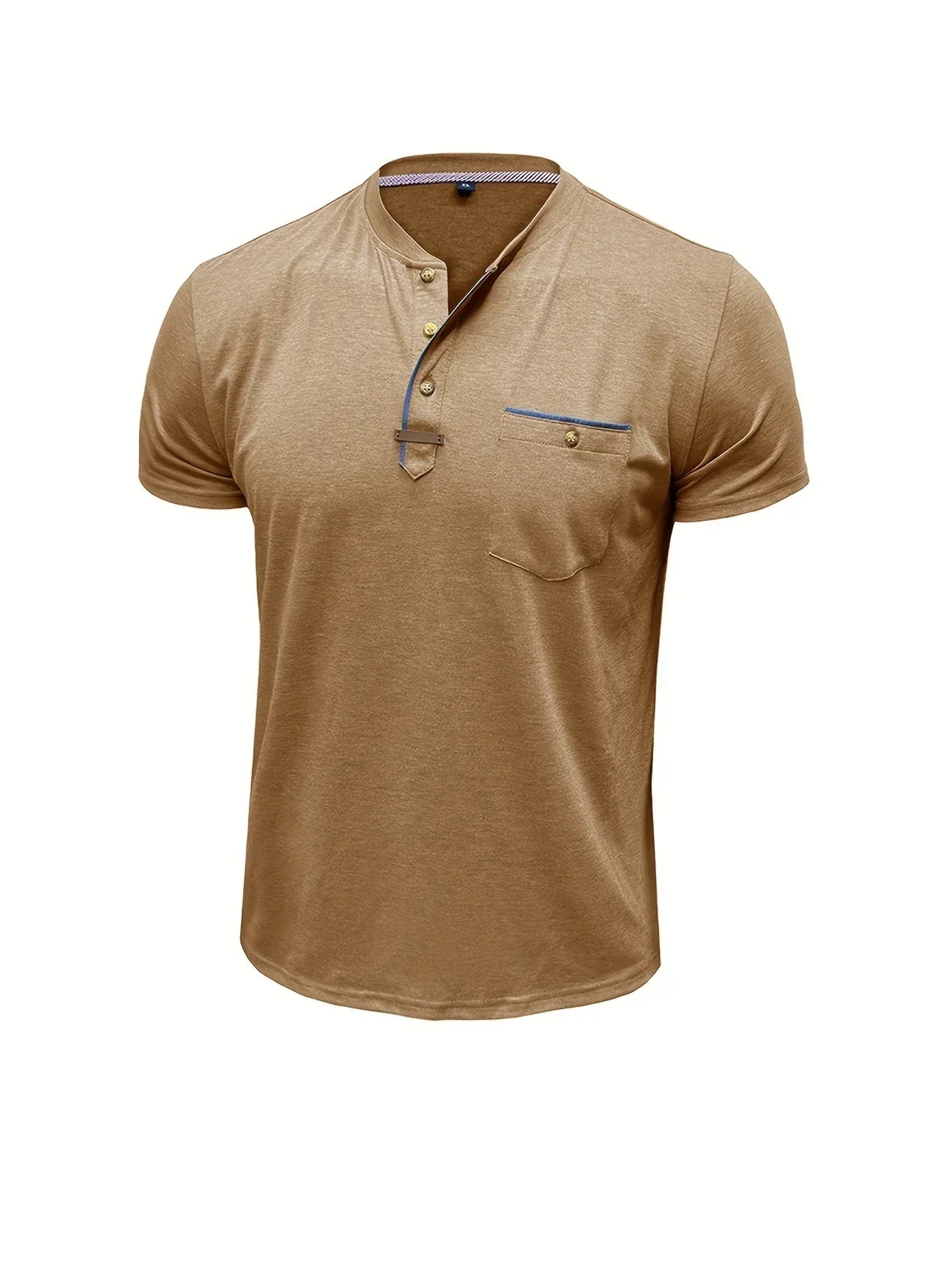 Alva™ | Elegant T-shirt med rund hals og lomme