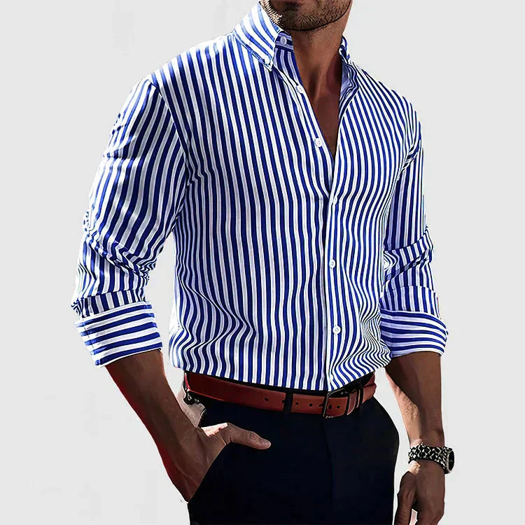 Alva™ - Stribet Confidence Skjorte