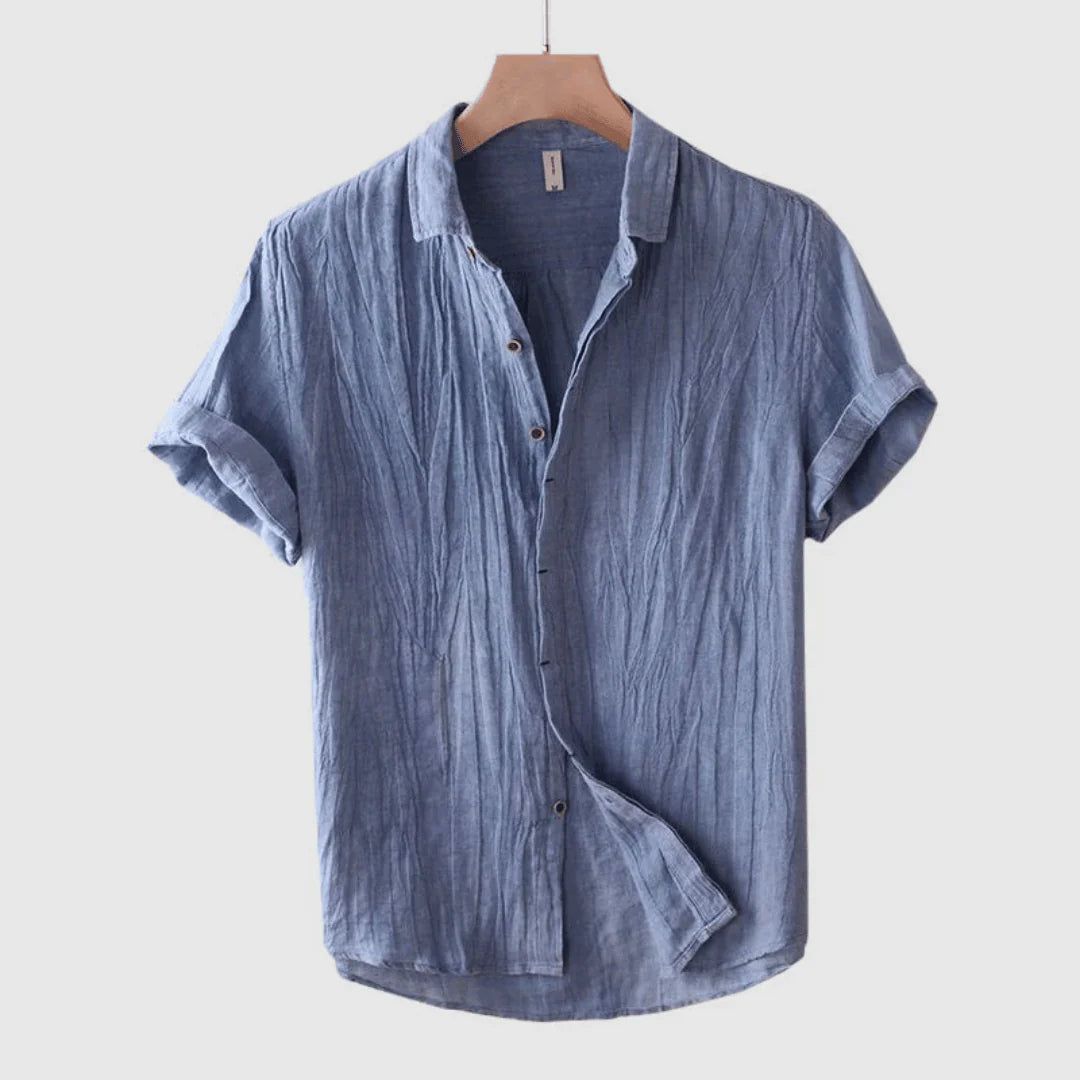 Alva™ | Elegant kortærmet skjorte med knapper
